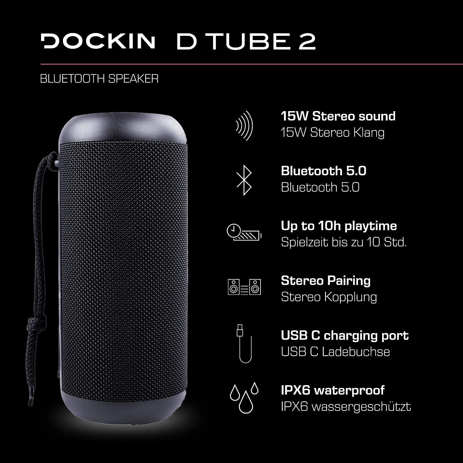 DOCKIN D TUBE – B-WARE *sehr gut*