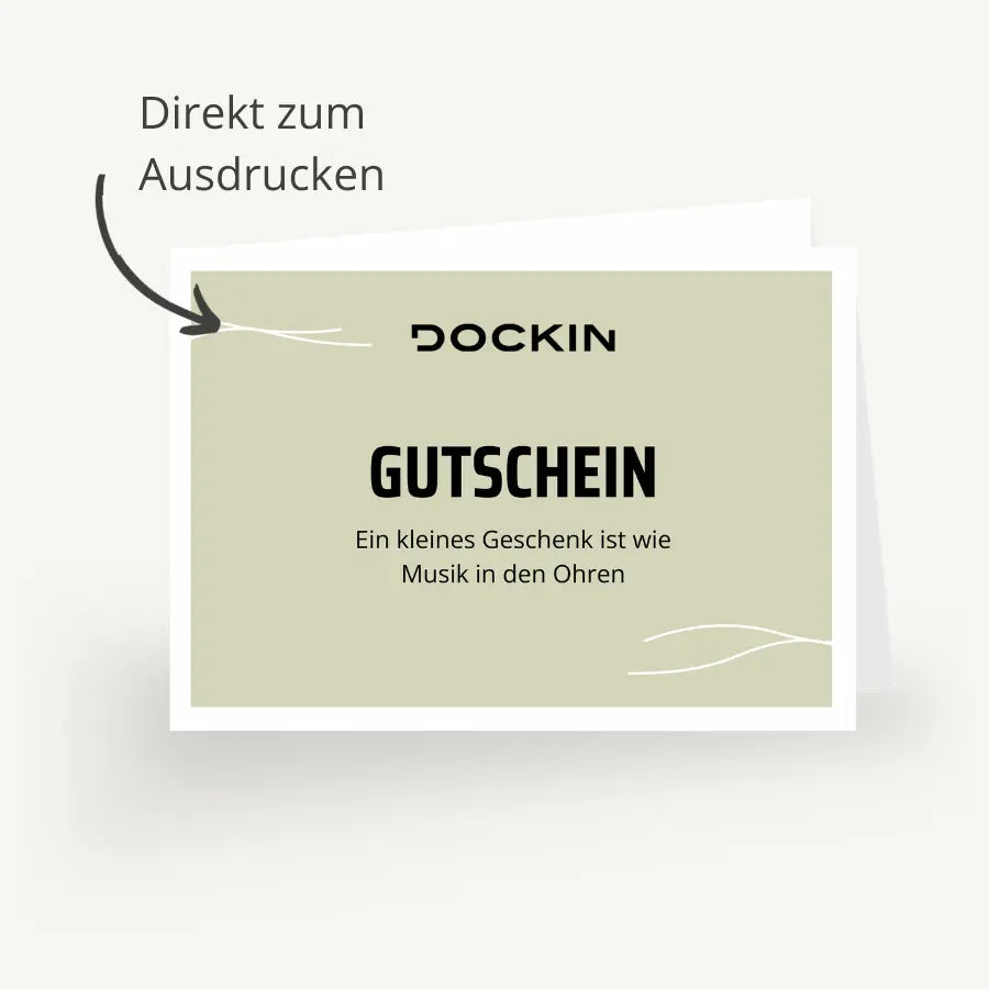 DOCKIN Geschenkgutschein